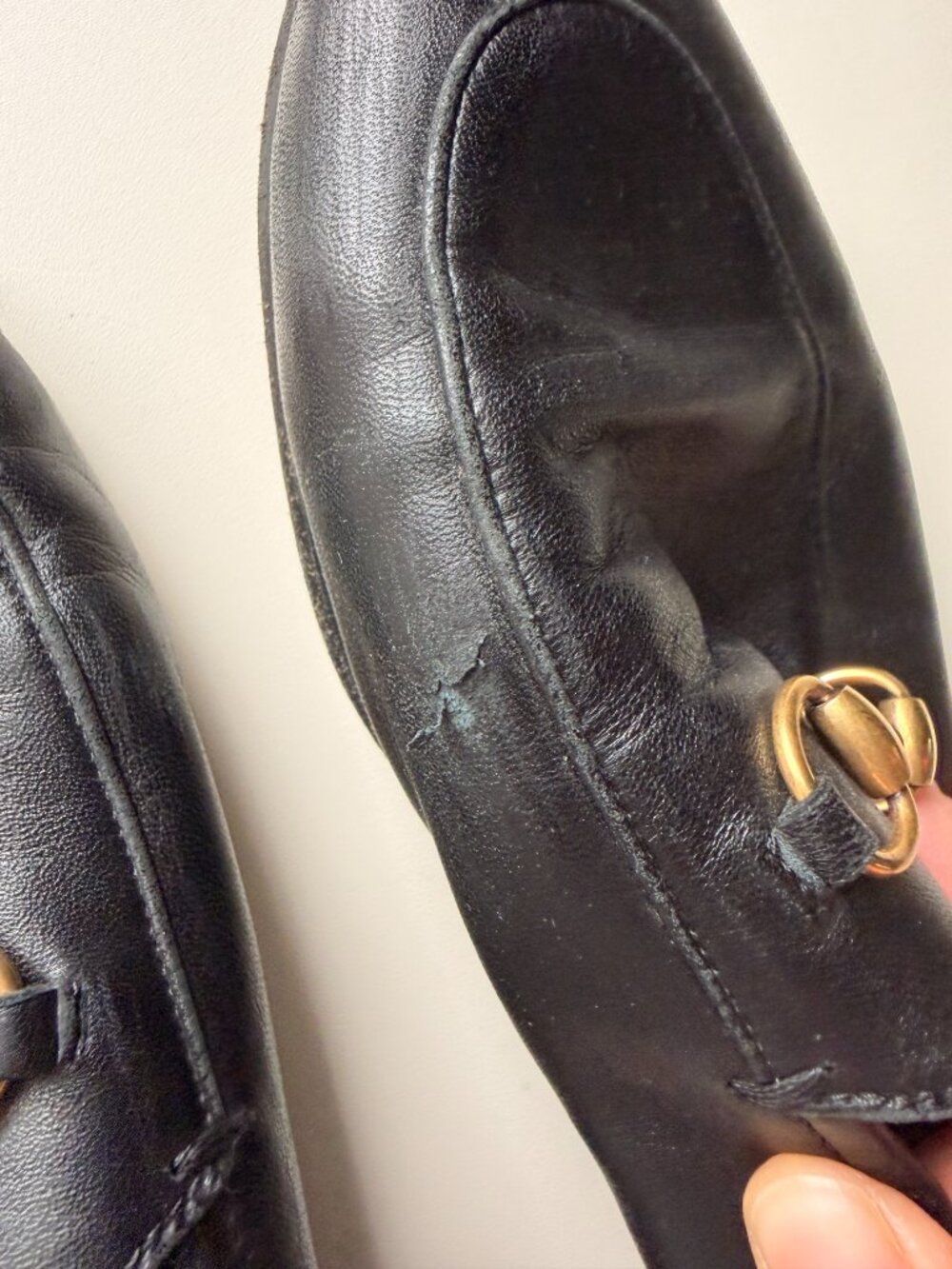 Gucci Soft Brixton Leather Loafer. Size 7.5. - Picture 4 of 8
